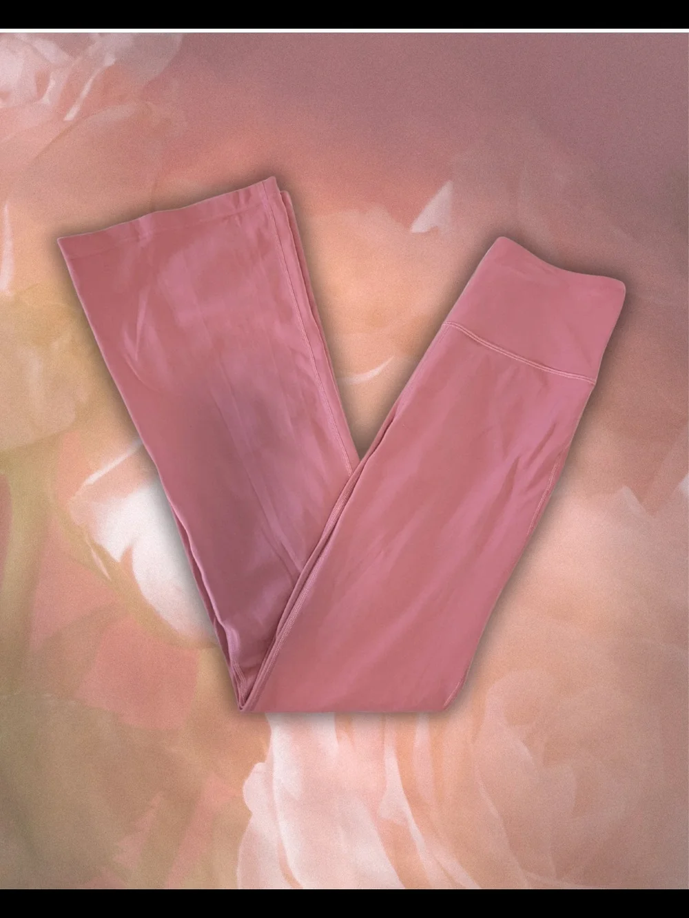Groove Super-High-Rise Nulu Flared Pant Brier Rose Sz 6